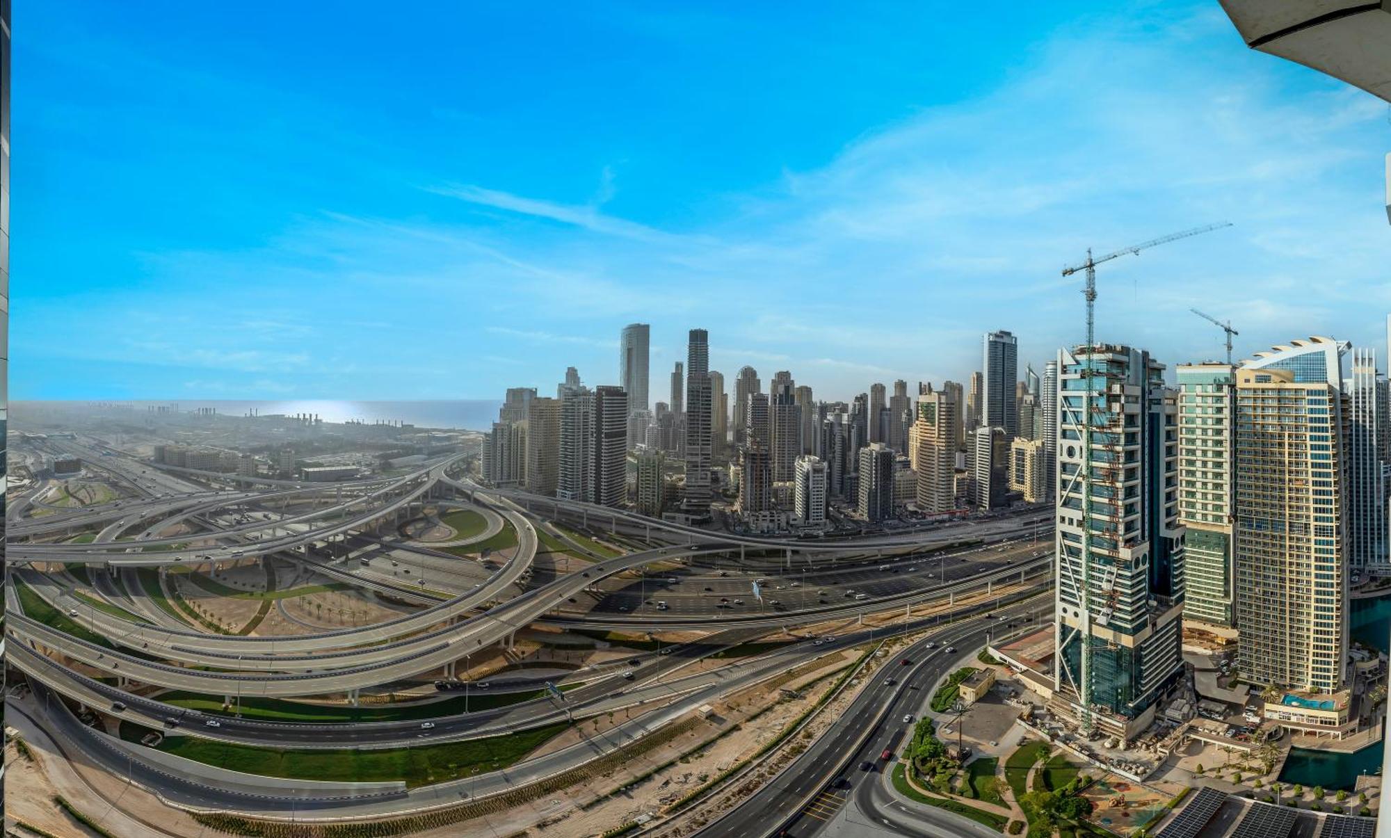 Stunning Panoramic Sea & Marina Skyline View Lejlighed Dubai Eksteriør billede